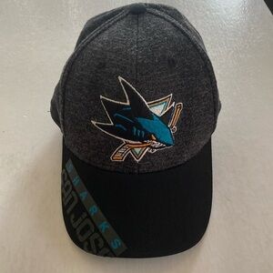 REEBOK NHL Center Ice Collection San Jose Sharks Hat Size S/M